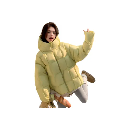 MUCCHIC Зеленый Женский Пуховик