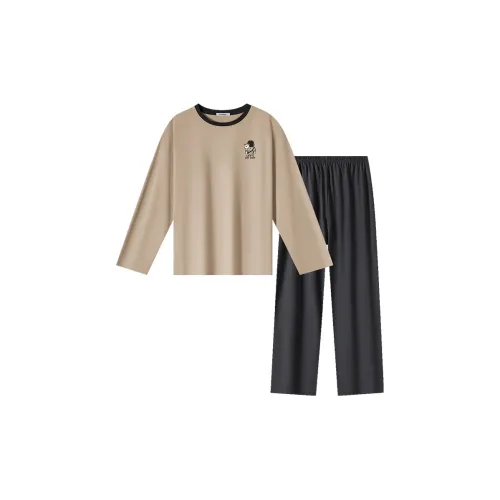 YOUKESHU Мужские пижамные комплекты