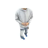 Вересковый серый с флисовой подкладкой