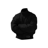 Чёрная куртка без подкладки