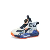 OZ5911 Темно-синий, оранжевый [Кожаный верх, водонепроницаемый]