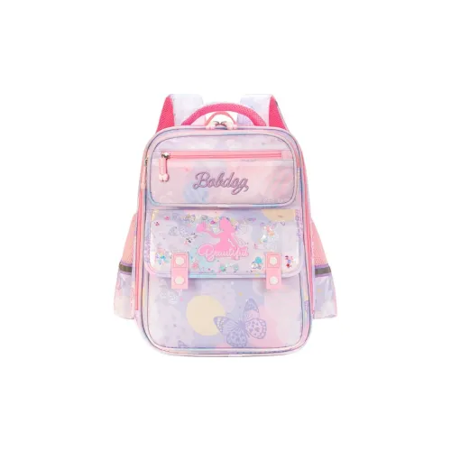 BOBDOG Oxford Тряпичный Материал Двойной Плечевой Студенческий Рюкзак Большой Женский Розовый Фиолетовый