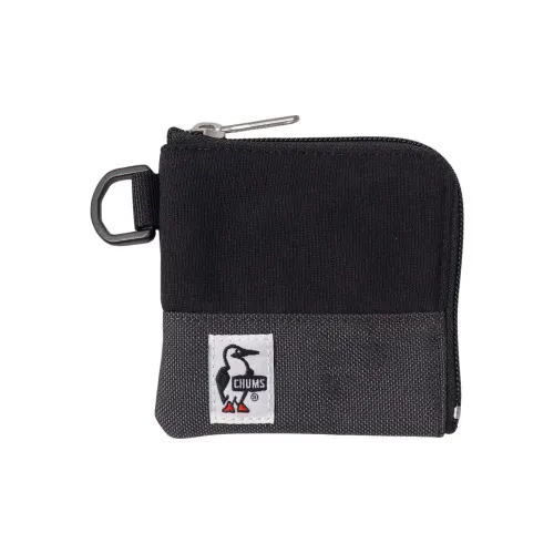 CHUMS Хлопок Кошелек Унисекс Черный Уголь
