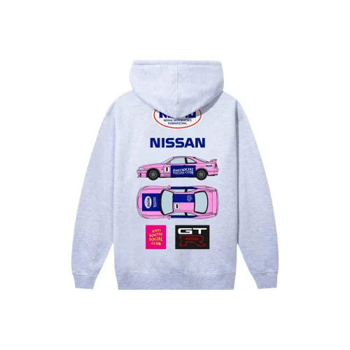 ANTI SOCIAL SOCIAL CLUB CO-TITLED x Nissan Ниссан Коллаборация Fw25 Свитшот Унисекс