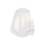 Белый с красным логотипом