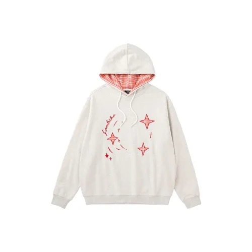 LAMLICKA Свитшот Женский Белый Фотиния Серый