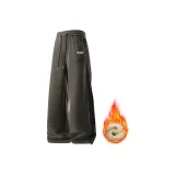 Серый Зеленый [Флисовая подкладка/Съемный бренд/Брошь]