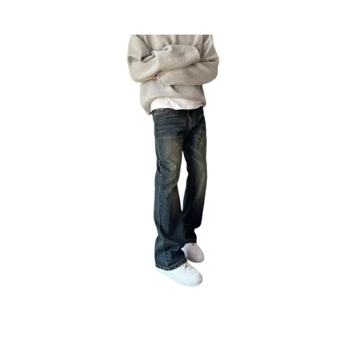 GMTK Винтажные синие мужские джинсы