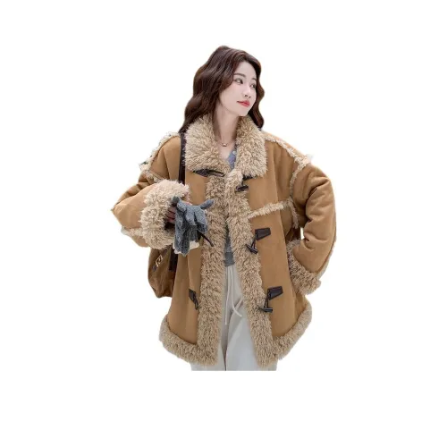 LAOYECHE Бархат Feel Пальто Женское