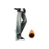 Винтажный синий [с флисовой подкладкой, термический, улучшенный]