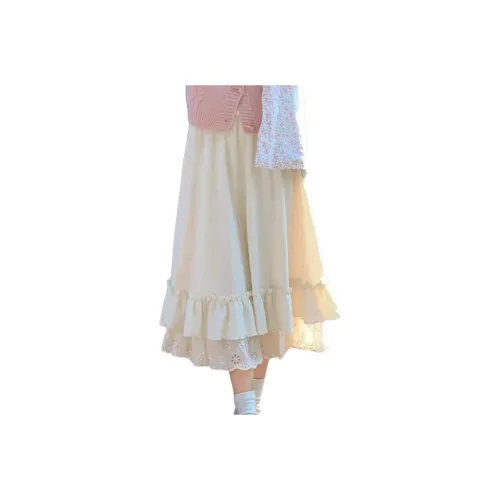 MDEHT Повседневный Длинный Юбка Женские