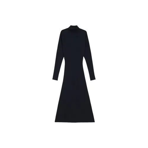 Hugo Boss Длинное платье с длинными рукавами женское