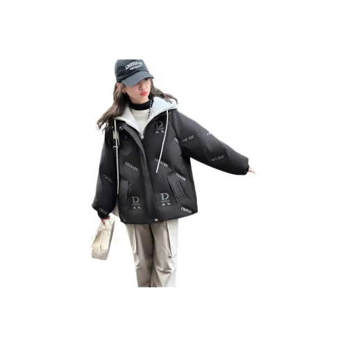 LONGZHIWU Хлопковый пуховик для подростков