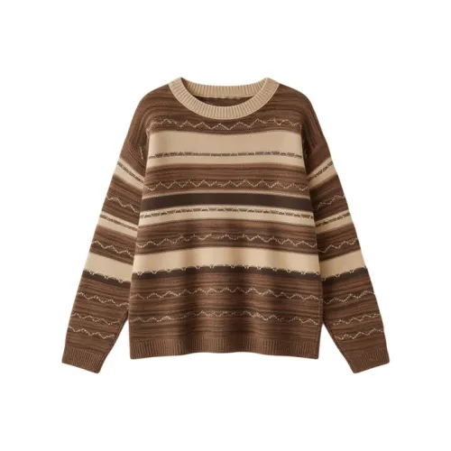LOUGHNEA Кофе Верблюжий цвет Женские Трикотаж