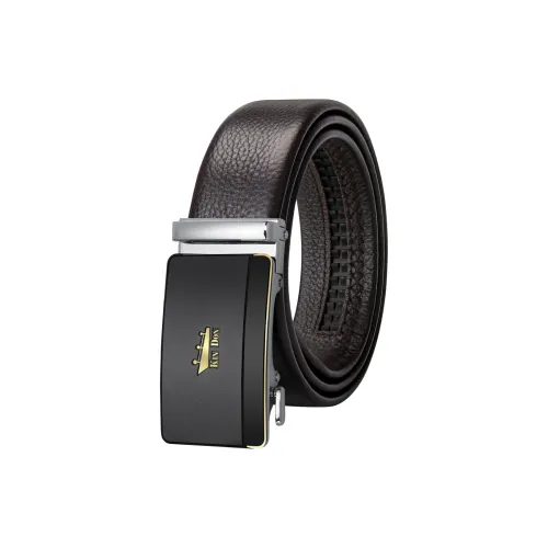 JINDUN Ремни из лощеной коровьей кожи Мужской 3,5 см