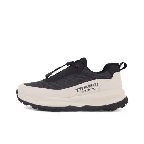 TRANOI Низкий топ Повседневная обувь Мужская Черный Белый