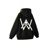 Черный тонкий Jiahao с черепом