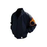 Темно-синий [Утолщенный хлопковый пуховик]