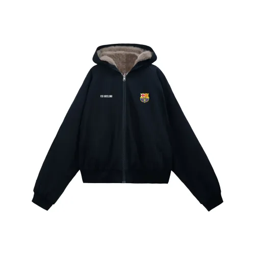 FCB ARCELONA Хлопковый пуховик унисекс