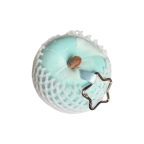 AIQINGCAOZHILIANWANJU Милый Зеленый Яблоко Плюшевый Брелок 10 см Длина Тела