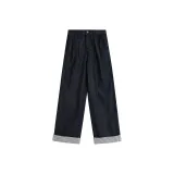 Джинсовый синий - Толстый Осенний Зимний Выпуск 18549020