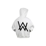 Белый-Jiahao Черный с буквенным принтом Утеплённый