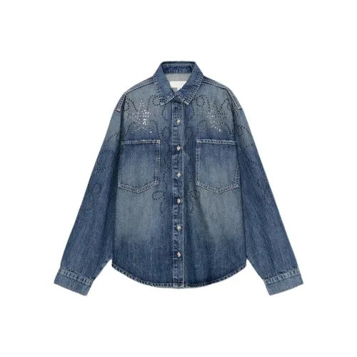 ZARA Collaboration Синие Женские Рубашки