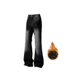 Чёрно-серый (утолщённый с флисовой подкладкой)