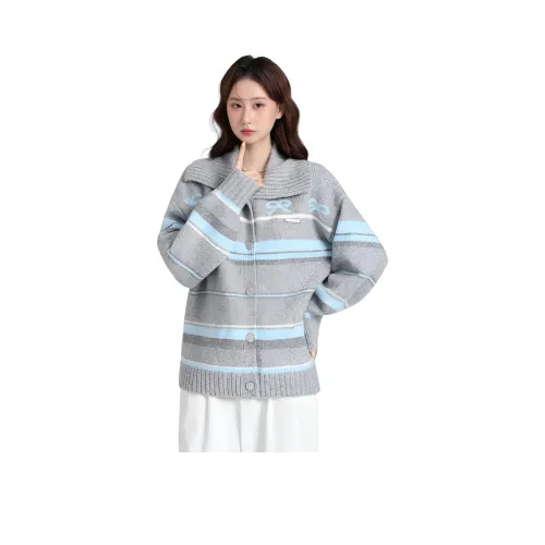 ЮЙЧЖАОЛИНЬ CZ10# Серый Женские Свитера