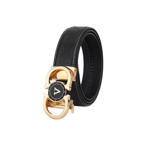 Devanro Коровья кожа ремни мужской 3,5 см