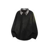 Чёрный (с флисовой подкладкой и утеплённый)