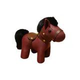 Бургундский китайский зодиак лошадь подвеска