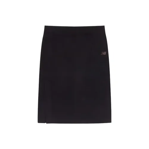 New Balance совместный бренд Повседневные короткие юбки Женские Черный