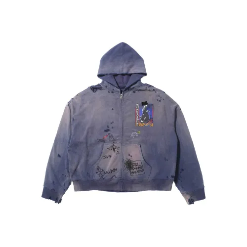 SONGAA DON Monster King Washed HOODIES Sweatshirt Men's