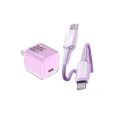 Фактическая этикетка 30W-Сиреневый+[Двойной кабель C-1,5м]