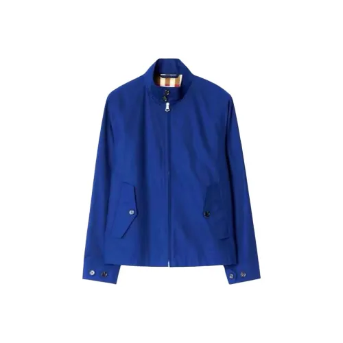 Burberry Темно-синие мужские куртки