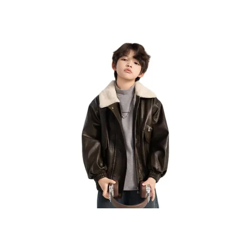 MAMIMAKA Кожа Куртка Подростки