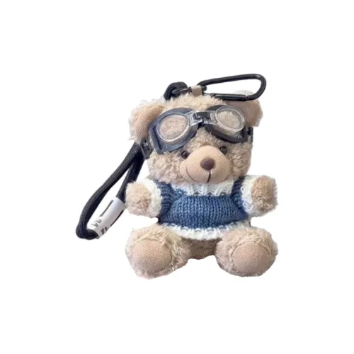 WADORN Pilot Bear Plush Подвеска 10 см Длина Тело