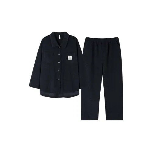 SHAQIAN L857098 Королевский синий Женские пижамные комплекты