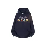 Тяжелый полиэстер-хлопок, темно-синий (с флисовой подкладкой)