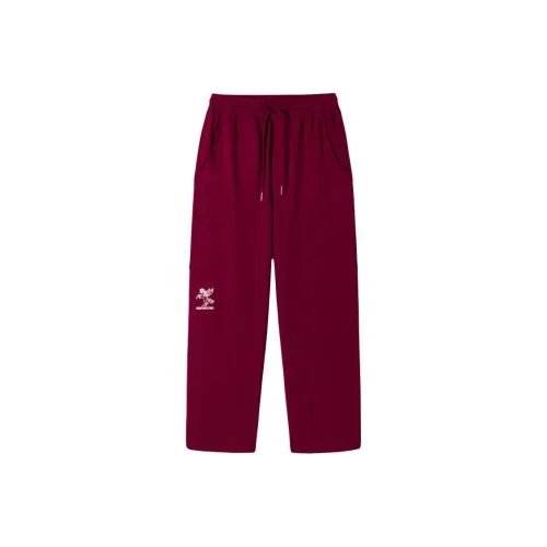 BOY LONDON Red Unisex Casual Pants BOY LONDON Красный Унисекс Повседневные Брюки