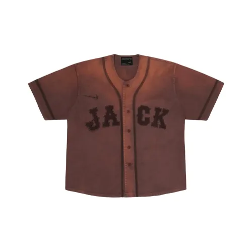 Travis Scott x Fragment Design x Nike Fragment Design x Nike Коллаборация FW25 Бейсбольная куртка Унисекс