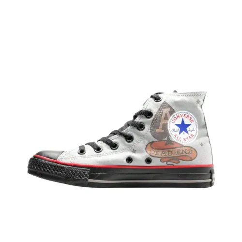 Converse Chuck Taylor All Star Hi SAILOR Jerry Death High Топ Кеды Унисекс Серый черный