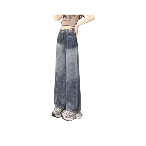 Tonlion Черный Серый Цвет Женские Джинсы