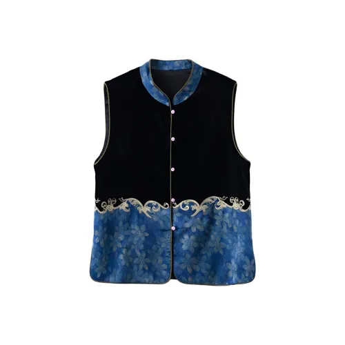 AURORA DIARY Черные Женские Жилеты