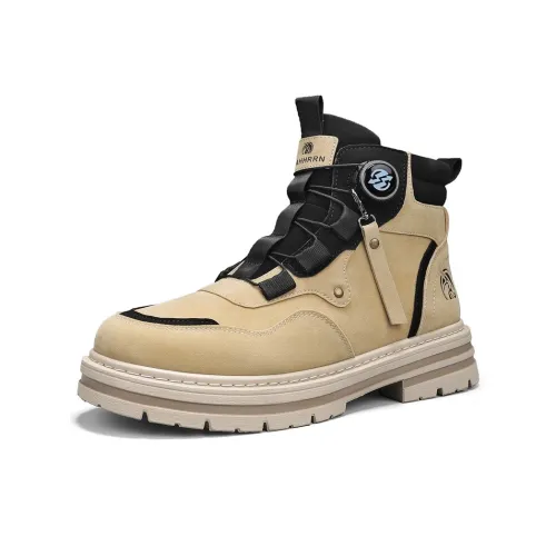 DINGGU Колено Высокая Мартин Ботинок Мужской