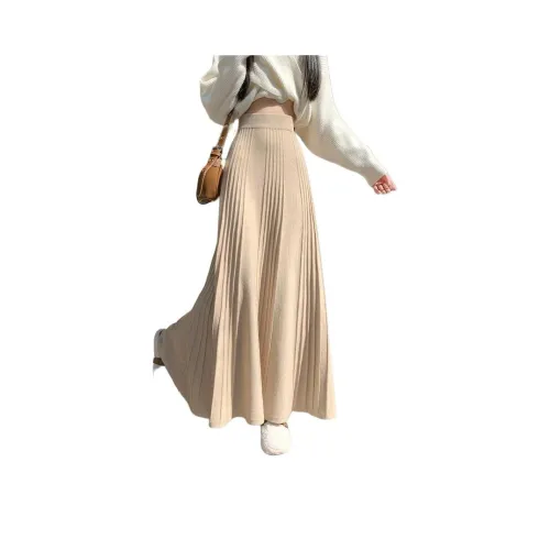 MDEHT Повседневный Длинный Юбка Женские