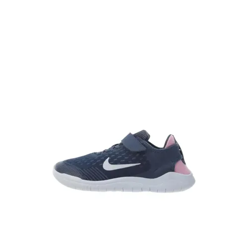 Nike Free RN 2018 Low Топ Детская Беговая Обувь Синяя Детская