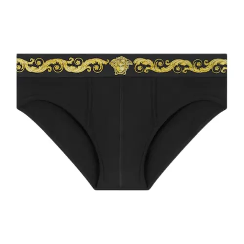 VERSACE Мужские черные трусы-бикини