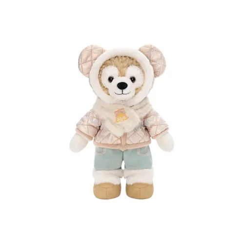 Disney x DISNEYLAND Duffy и Friends Icy Snow Buddy Даффи Куклы Плюшевая Кукла 21 см Длина Тела Шанхай Дисней